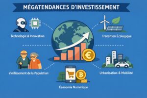 Quelles sont les mégatendances à suivre en 2026 pour investir
